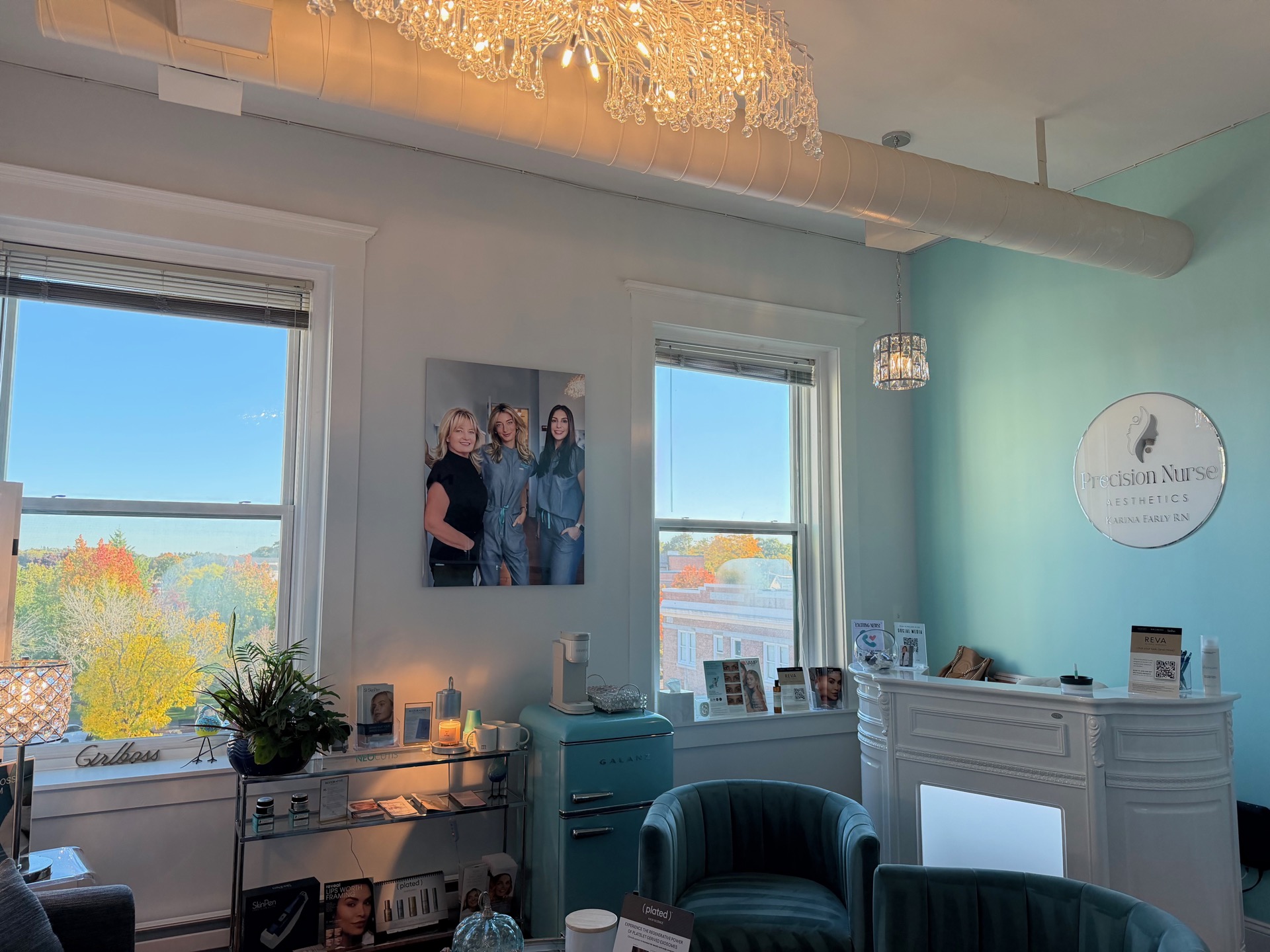 Precision Nurse Aesthetics treatment room in Stoneham, MA